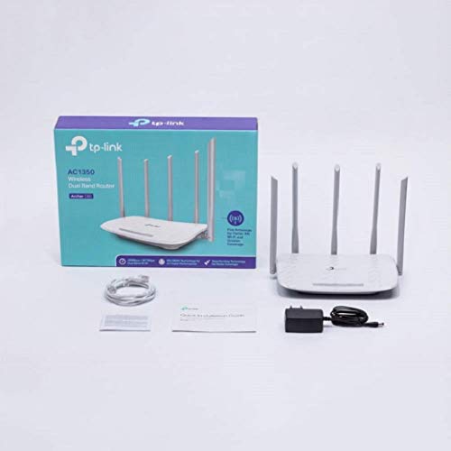 TP-Link Archer C60 AC1350 Dual Band Wireless, Wi-Fi Speed Up to 867 Mbps/5 GHz + 300 Mbps/2.4 GHz TP-Link Archer C60 AC1350 Dual Band Wireless, Wi-Fi Speed Up to 867 Mbps/5 GHz + 300 Mbps/2.4 GHz