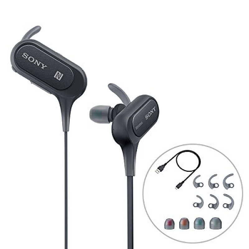 SONY-MDRXB50BSB Black Sony Bluetooth in Ear Headset Headphone