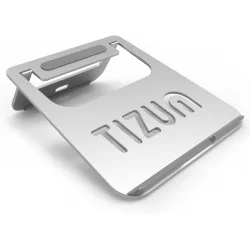 Tizum Laptop Stand, Portable-Folding, Anodised Aluminium with Steady Ergonomics Designe