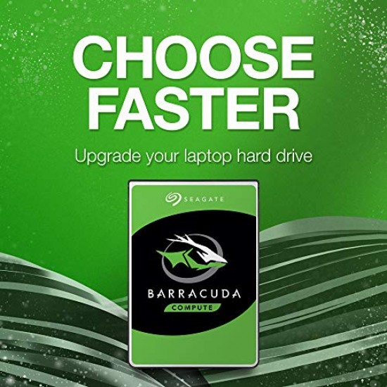 Seagate Barracuda 500GB Internal Hard Drive HDD – 2.5 Inch SATA 6 Gb/s 5400 RPM 128MB Cache for PC Laptop (ST500LM030) 
