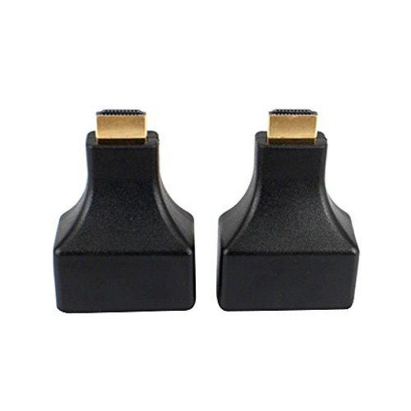 Generic CAT-5E/6 Up To 30M 1080p HDMI Double Port Network Cable Extender