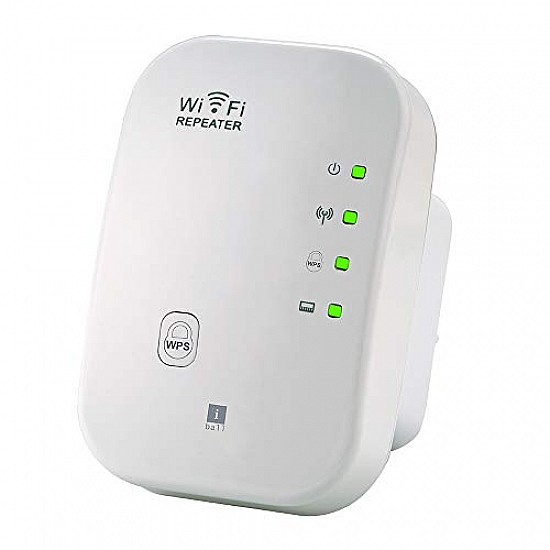 iBall 300M Wi-Fi Range Extender/Access Point/Wireless Repeater/Signal Booster