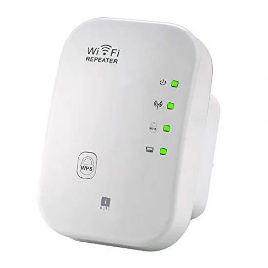 iBall 300M Wi-Fi Range Extender/Access Point/Wireless Repeater/Signal Booster