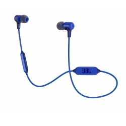 JBL E25BT by Harman Signature Sound Wireless in-Ear Headphones with Mic (Blue)