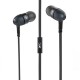 boAt BassHeads 225 in-Ear Super Extra Bass Headphones (Black) Without Box