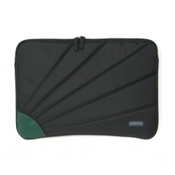 Protecta Rays Laptop Sleeve for 11.6 Inch Laptops (Black & Sea Green)