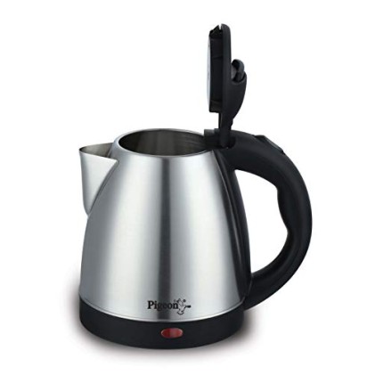 Pigeon Hot Electric Kettle (12466) 1.5 Litre Stainless Steel Kettle (Silver) Pigeon Hot Electric Kettle (12466) 1.5 Litre Stainless Steel Kettle (Silver)