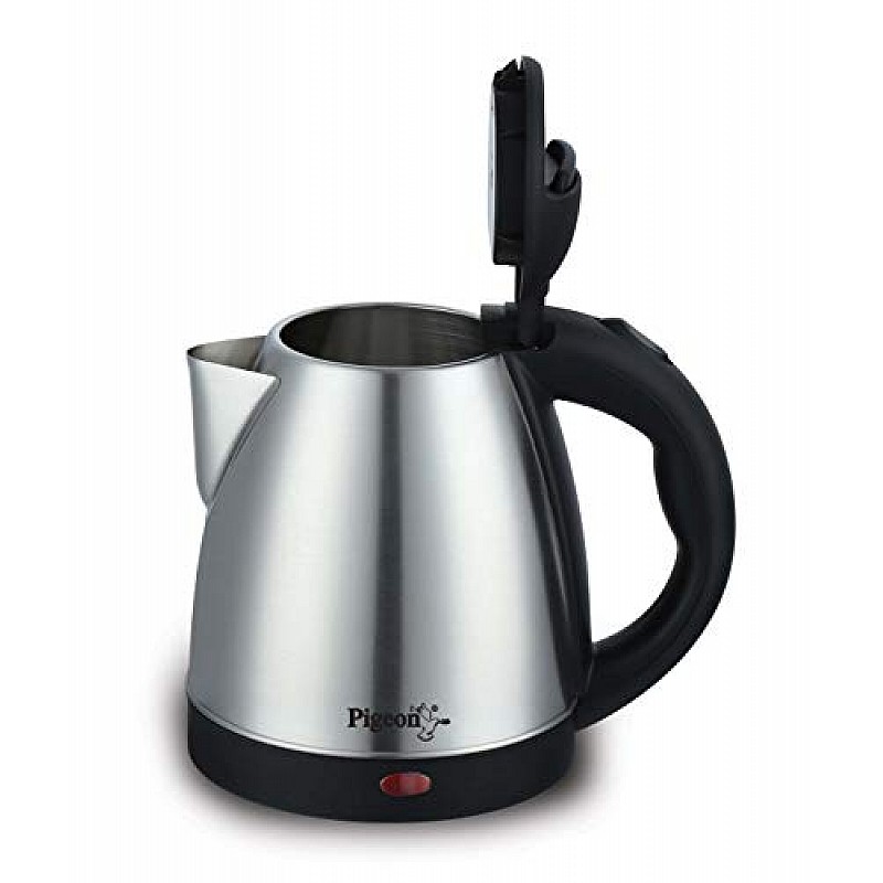 Pigeon Hot Electric Kettle (12466) 1.5 Litre Stainless Steel Kettle (Silver)