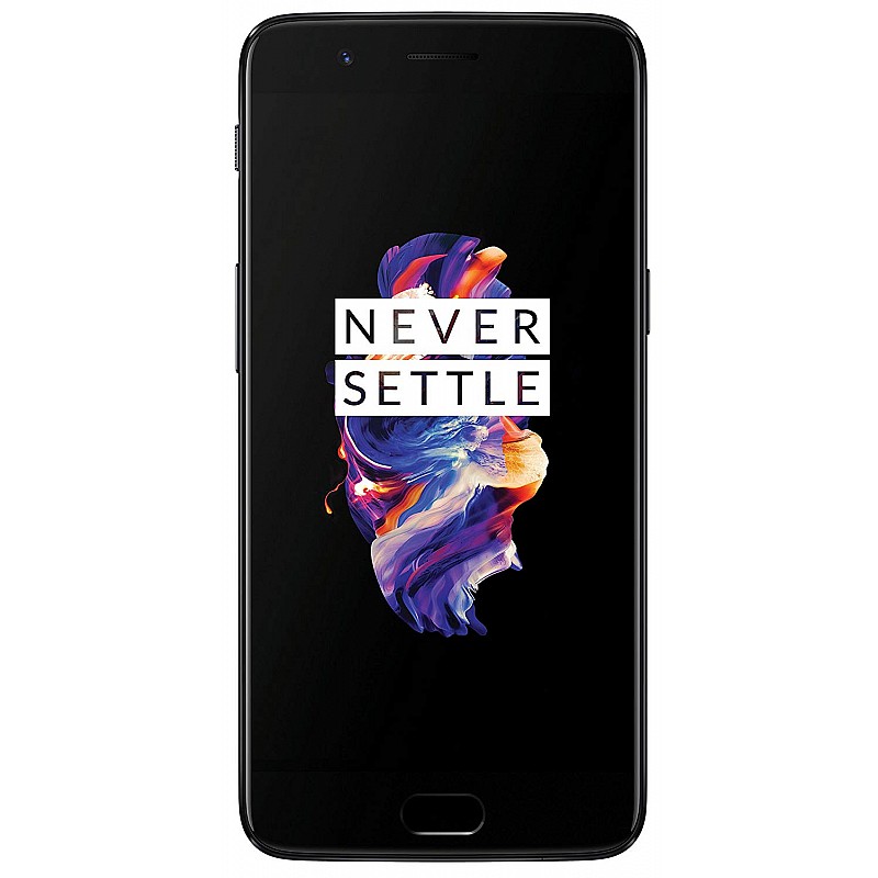 OnePlus 5 (Midnight Black 6 GB RAM + 64 GB memory) Refurbished