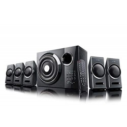 F&D F3000X 80W 5.1 Bluetooth Multimedia Speaker - Black