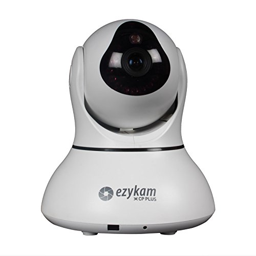 CP PLUS Ezykam EPK-EP10L1 HD PAN/Tilt Wireless Cloud Camera (White) CP PLUS Ezykam EPK-EP10L1 HD PAN/Tilt Wireless Cloud Camera (White)