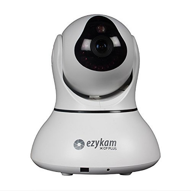 CP PLUS Ezykam EPK-EP10L1 HD PAN/Tilt Wireless Cloud Camera (White)