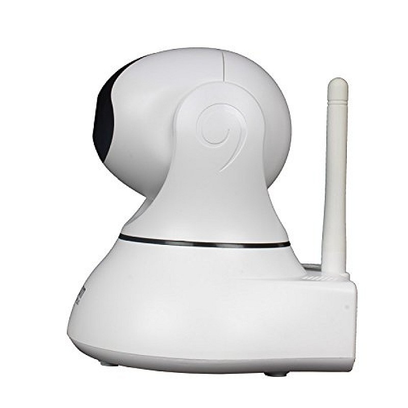 CP PLUS Ezykam EPK-EP10L1 HD PAN/Tilt Wireless Cloud Camera (White)