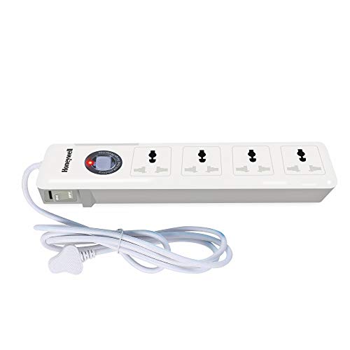 Honeywell Platinum 4 Out Surge Protector with Master Switch (White) Honeywell Platinum 4 Out Surge Protector with Master Switch (White)