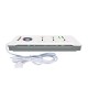 Honeywell Platinum 4 Out Surge Protector with Master Switch (White) 