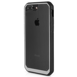 Stuffcool Hexa Rugged Hard Back Case Cover for Apple iPhone 8 Plus / 7 Plus/iPhone 6 Plus / 6S Plus - Black/Grey