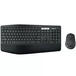 Logitech MK850 Multi-Device Wireless Keyboard and Mouse Combo, 2.4GHz Wireless & Bluetooth