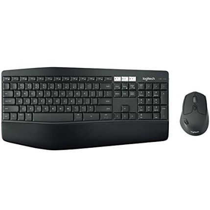 Logitech MK850 Multi-Device Wireless Keyboard and Mouse Combo, 2.4GHz Wireless & Bluetooth Logitech MK850 Multi-Device Wireless Keyboard and Mouse Combo, 2.4GHz Wireless & Bluetooth
