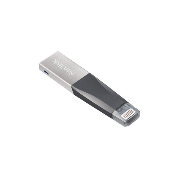SanDisk iXpand Mini 128GB USB 3.0 Flash Drive for iPhone and Computer SanDisk iXpand Mini 128GB USB 3.0 Flash Drive for iPhone and Computer