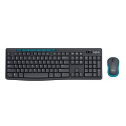Logitech MK275 Wireless Keyboard and Mouse Combo for Windows, 2.4 GHz Wireless, Compact Wireless Mouse