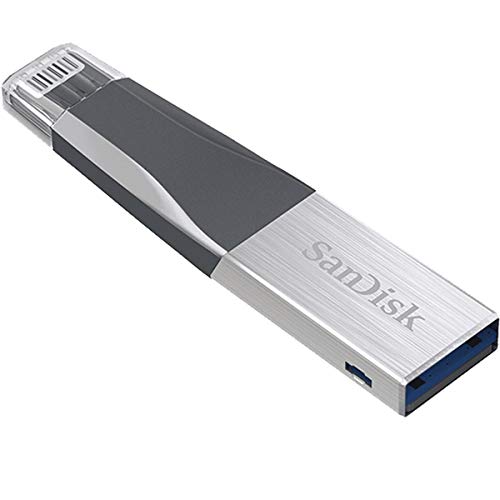SanDisk iXpand Mini 64GB USB 3.0 Flash Drive for iPhone and Computer SanDisk iXpand Mini 64GB USB 3.0 Flash Drive for iPhone and Computer