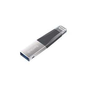 SanDisk iXpand Mini 64GB USB 3.0 Flash Drive for iPhone and Computer SanDisk iXpand Mini 64GB USB 3.0 Flash Drive for iPhone and Computer