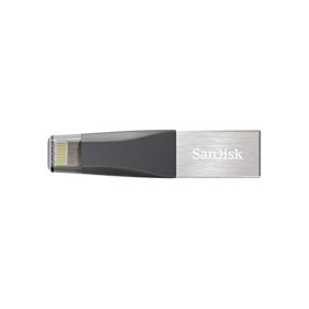 SanDisk iXpand Mini 64GB USB 3.0 Flash Drive for iPhone and Computer SanDisk iXpand Mini 64GB USB 3.0 Flash Drive for iPhone and Computer