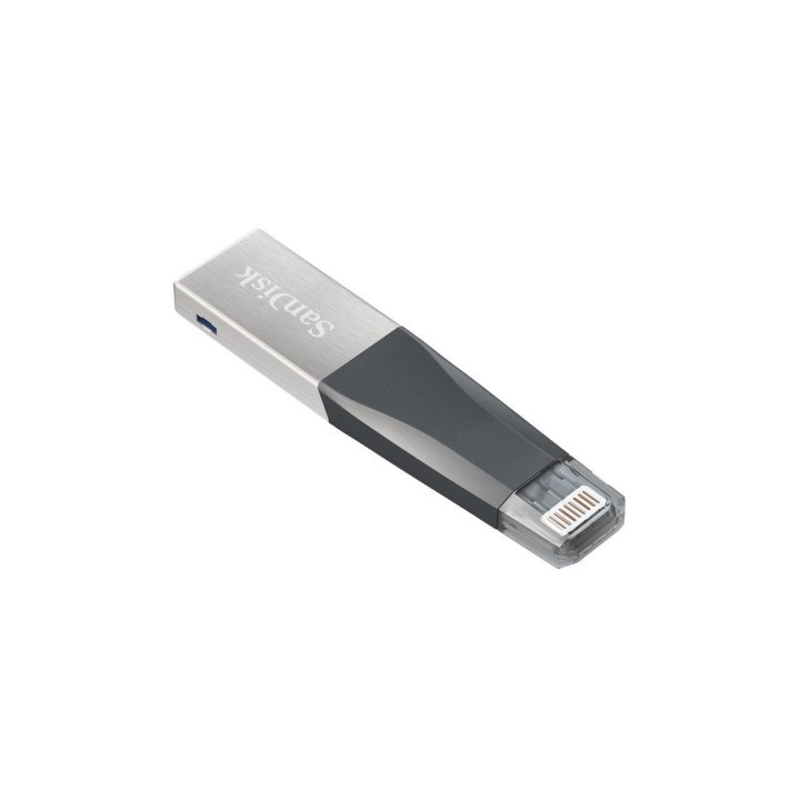 SanDisk iXpand Mini 64GB USB 3.0 Flash Drive for iPhone and Computer SanDisk iXpand Mini 64GB USB 3.0 Flash Drive for iPhone and Computer