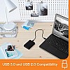 WD Elements 1.5TB Portable External Hard Drive, USB 3.0, Compatible with PC, Mac, PS4 & Xbox - (WDBU6Y0015BBK-WESN)