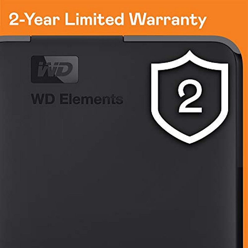 WD Elements 1.5TB Portable External Hard Drive, USB 3.0, Compatible with PC, Mac, PS4 & Xbox - (WDBU6Y0015BBK-WESN)