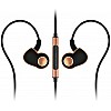 SoundMAGIC PL30+C in Ear Headphones with Mic (Black+Gold) 