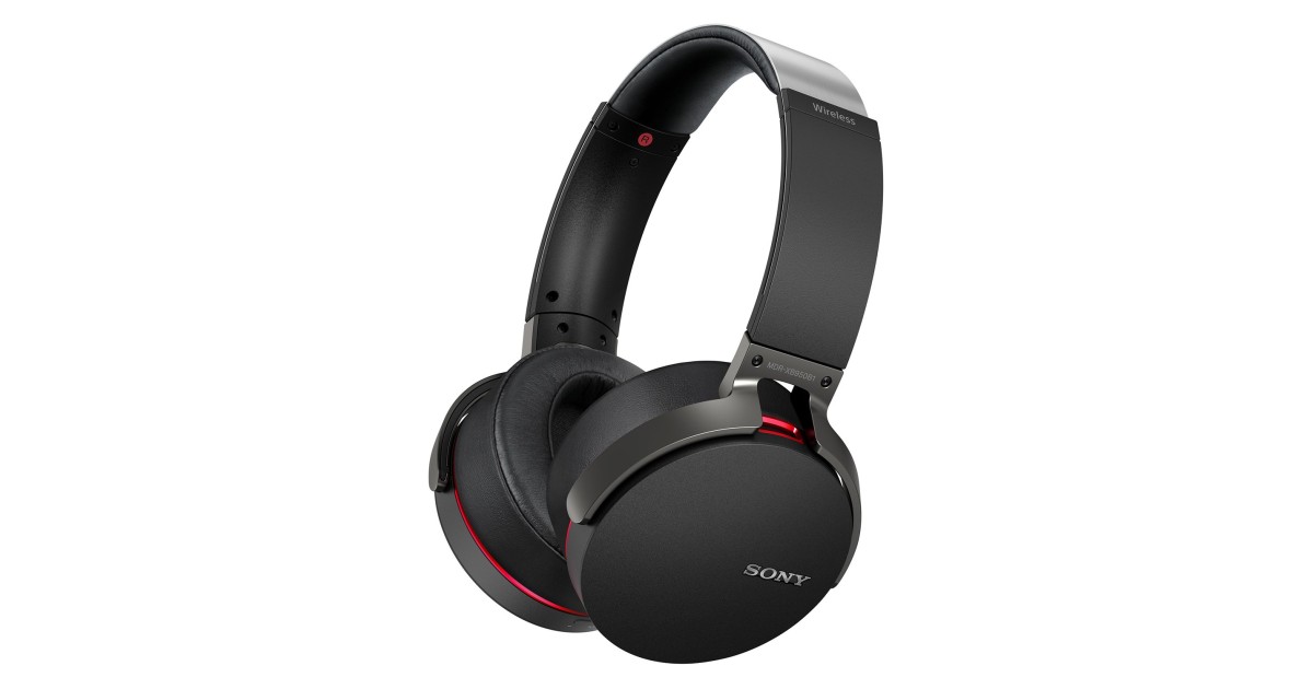 Sony MDR-XB950B1 On-Ear Wireless Premium Extra BASS Headphones Black
