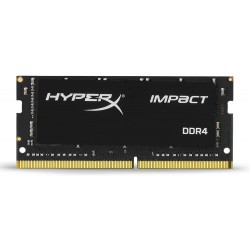 HyperX HX424S14IB2/8 Impact Black 8GB 2400MHz DDR4 Non-ECC CL14 260-pin Unbuffered SODIMM Internal Memory Black 