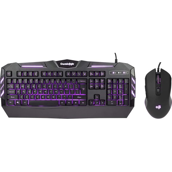 Cosmic Byte Dark Matter Gaming Keyboard and Mouse Combo Black Cosmic Byte Dark Matter Gaming Keyboard and Mouse Combo Black