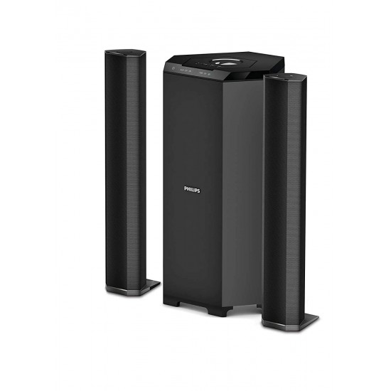 Philips MMS8085B/94 2.1 Channel Convertible Multimedia Speaker System