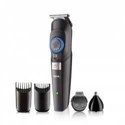 Nova Super Groom NG 1147 Multi-kit 60 Minutes Runtime Hair Trimmer for Men (Black)