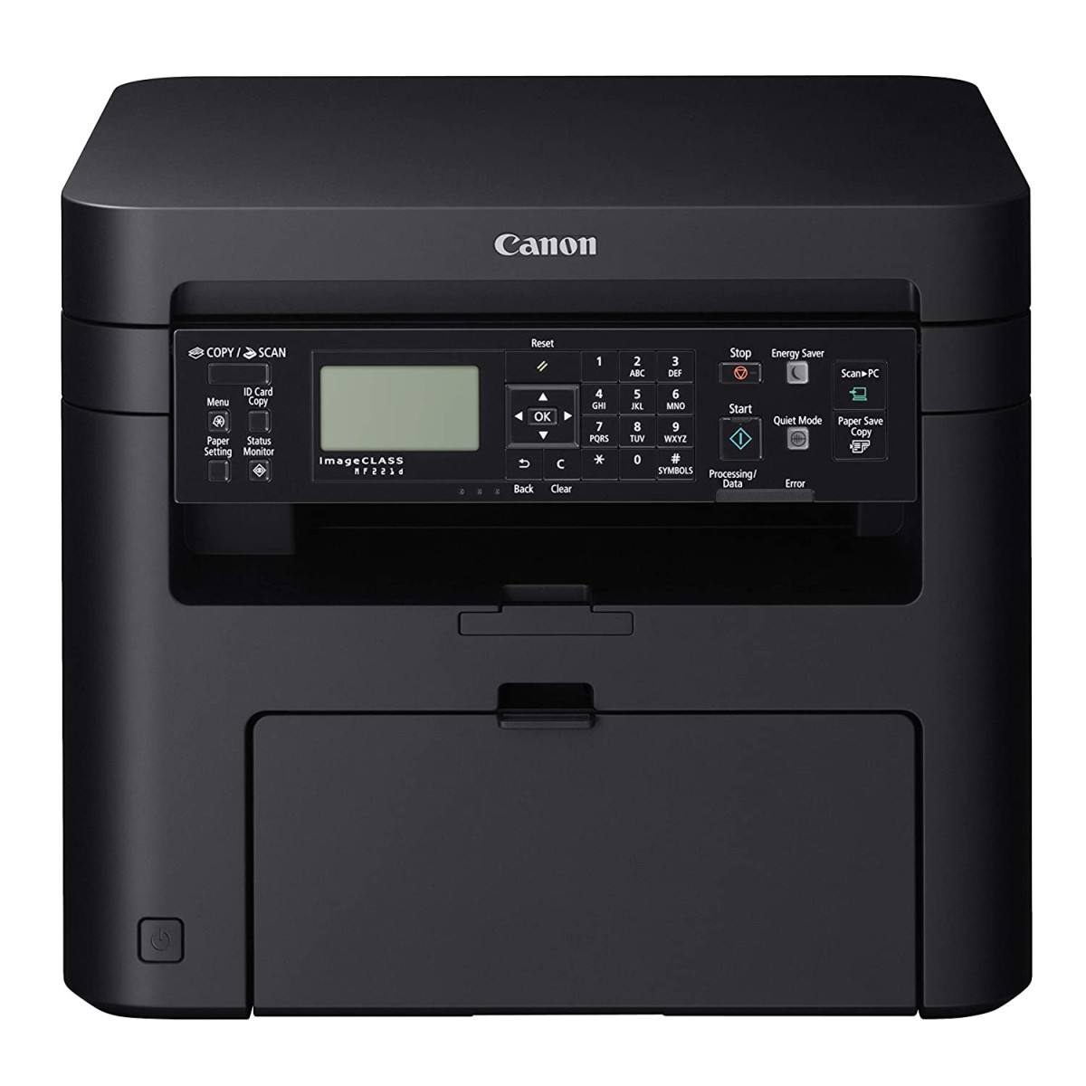 Canon MF241D Digital Multifunction Laser Printer, Black, Standard