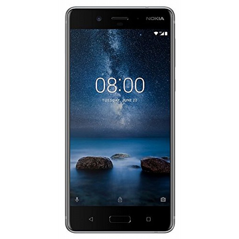 Nokia 8 (Steel 4GB RAM, 64GB Storage) Refurbished