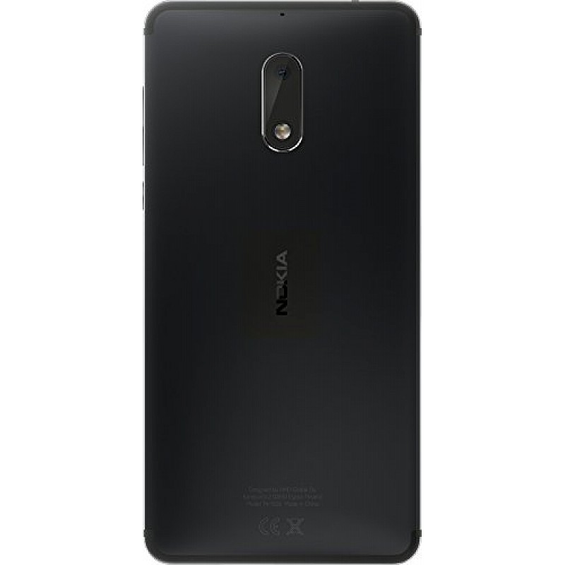 Nokia 6 (Matte Black 3GB RAM 32GB Storage Refurbished