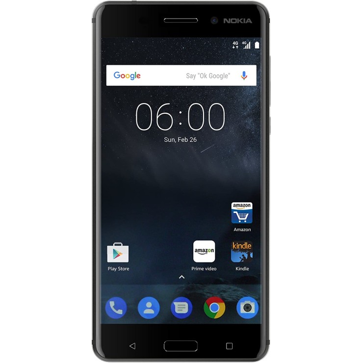 Nokia 6 (Matte Black 3GB RAM 32GB Storage Refurbished