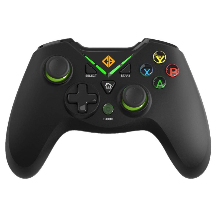 Cosmic Byte C3070W 2.4G Wireless Gamepad for PC PS3 Rubberized Texture Black Cosmic Byte C3070W 2.4G Wireless Gamepad for PC PS3 Rubberized Texture Black