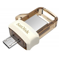 SanDisk Ultra Dual 64GB USB 3.0 Micro OTG Pen Drive (Gold)