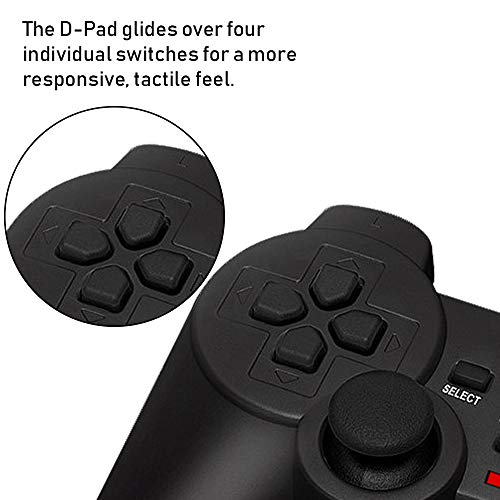 Quantum QHM7468 USB Gamepad with Dual Vibration (Black) Quantum QHM7468 USB Gamepad with Dual Vibration (Black)