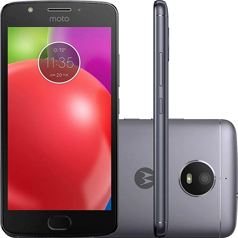 Motorola Moto E4 (Iron Grey, 2GB RAM, 16GB Storage) refurbished-