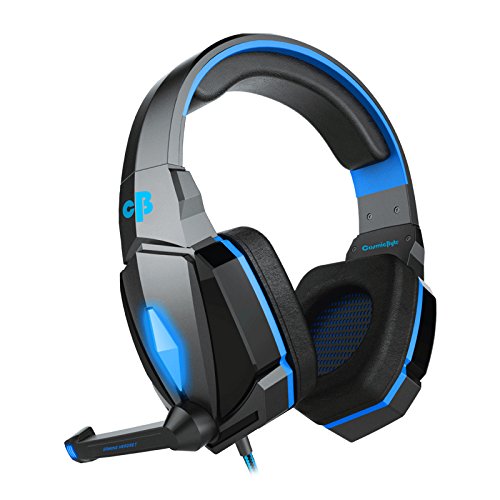 Cosmic Byte Over the Ear Wired Headsets with Mic & LED - G4000 Edition Blue, Pack Of 1 Cosmic Byte Over the Ear Wired Headsets with Mic & LED - G4000 Edition Blue, Pack Of 1