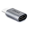 Mivi OAC2AMN Type-C to Micro USB OTG Adapter - (Space Grey)