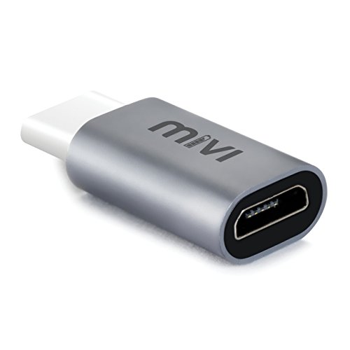 Mivi OAC2AMN Type-C to Micro USB OTG Adapter - (Space Grey) Mivi OAC2AMN Type-C to Micro USB OTG Adapter - (Space Grey)
