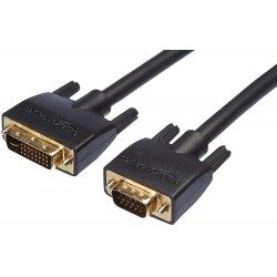 Amazon Basics DVI-I to VGA Cable - 15-Feet (Black)