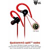 Ant Audio H25R in-Ear Bluetooth Sports Earbud Earphones with Mic (Red)