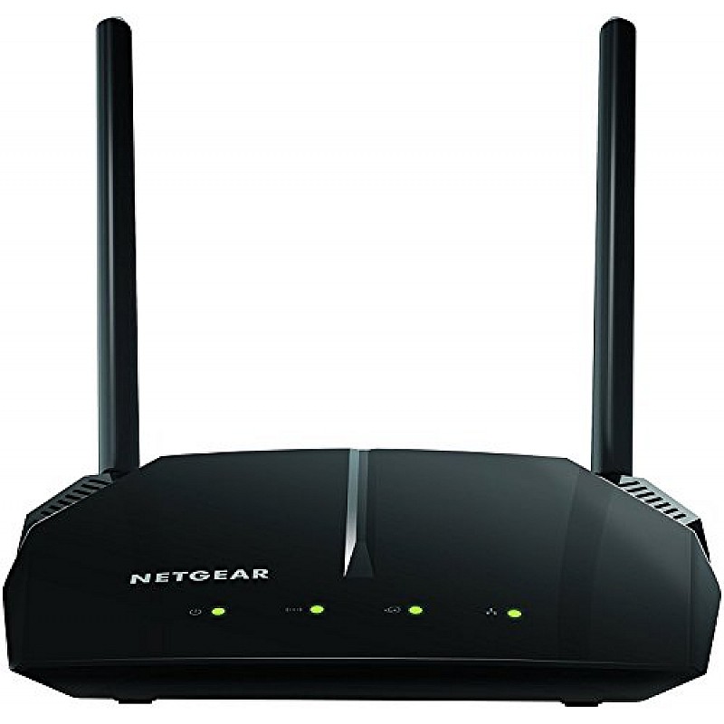 Netgear R6120-100INS AC1200 Dual-Band Wi-Fi Router Black Not a Modem